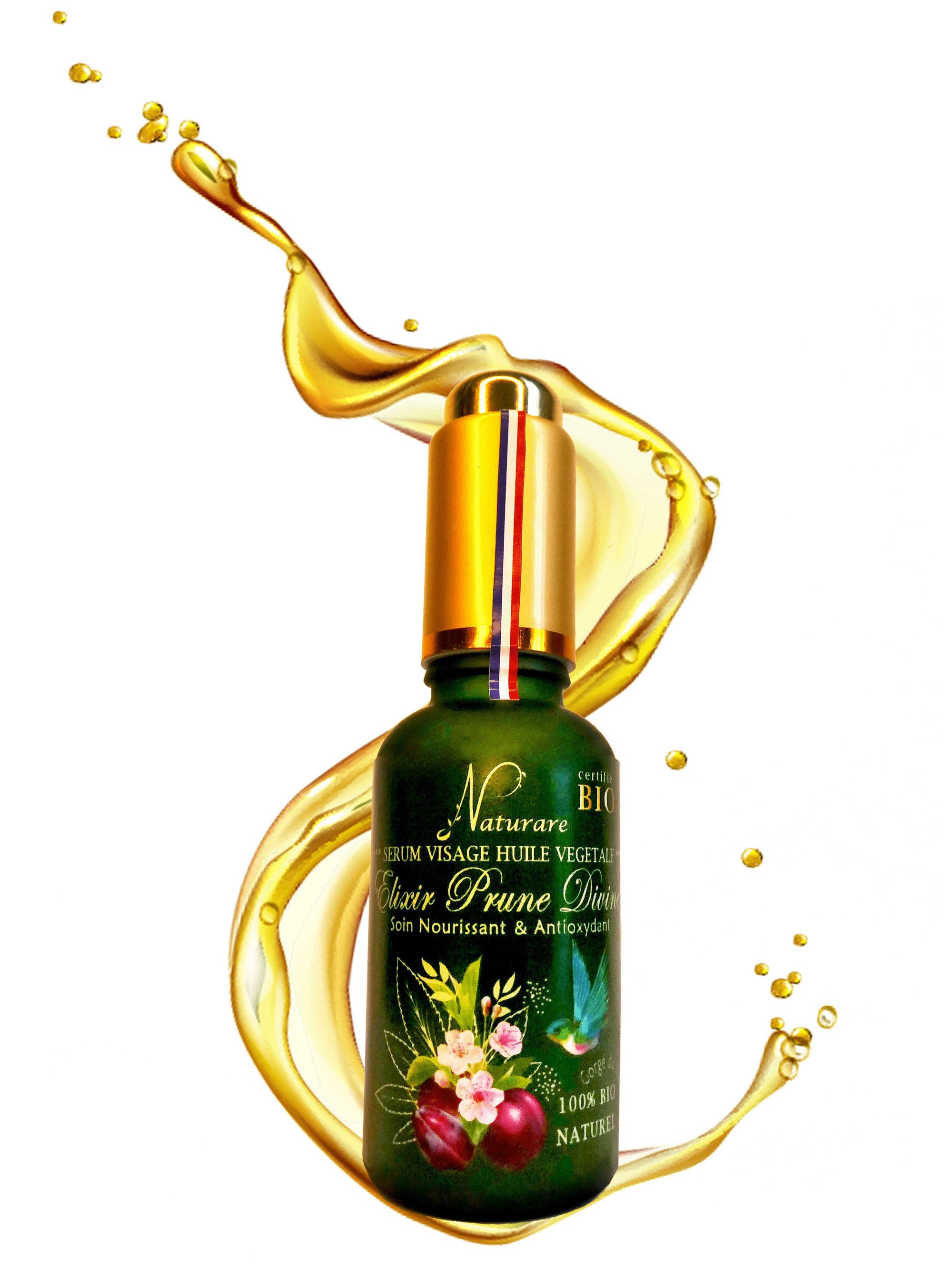 DROP - ELIXIR PRUNE DIVINE BIO - Vegetable Oil Serum, Food Supplement-0