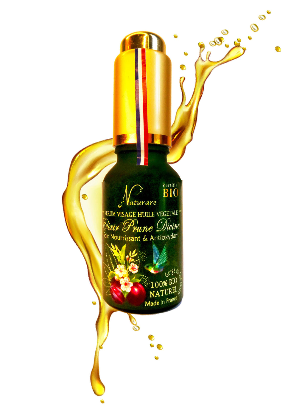 DROP - ELIXIR PRUNE DIVINE BIO - Vegetable Oil Serum, Food Supplement-3