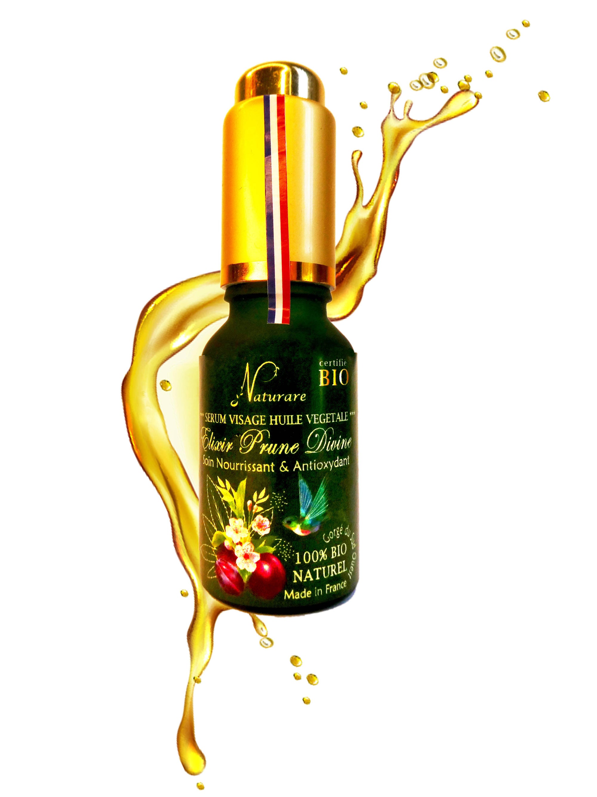 DROP - ELIXIR PRUNE DIVINE BIO - Vegetable Oil Serum, Food Supplement-3